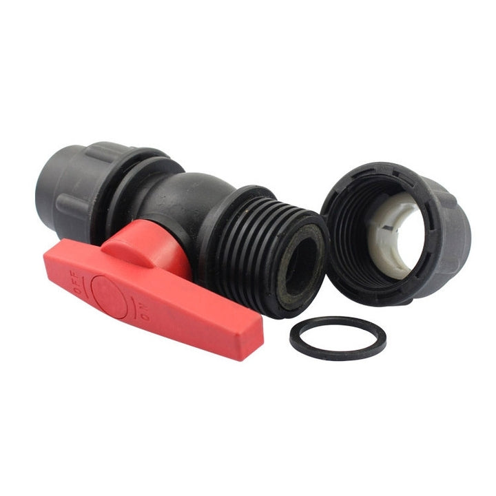 Agriculture Irrigation Water Supply PN16 Ball Valve Compression Fittings for Drip Irrigation System
