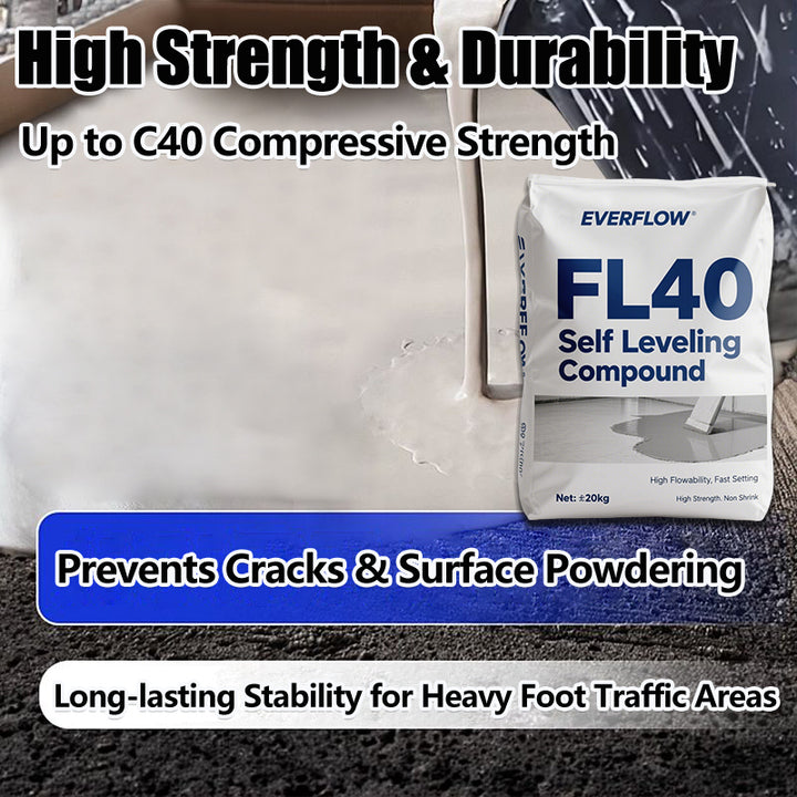20kg High Strength Self Leveling Cement for Flooring Projects Smooth and Crack Resistant