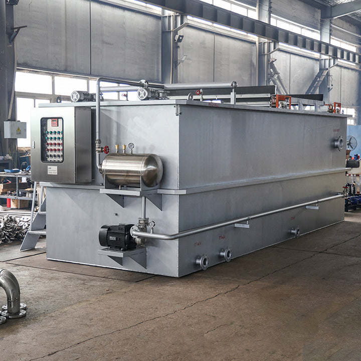 Seafood Processing Factory Sewage Treatment Plant Daf Dissolved Air Flotation Machine