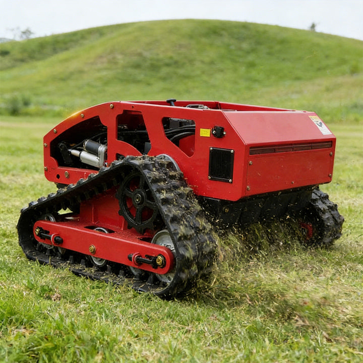 DIY Friendly Automatic Lawn Mower Cordless Robot With Adjustable Cutting Deck Height Farm Use Remote Control Grass