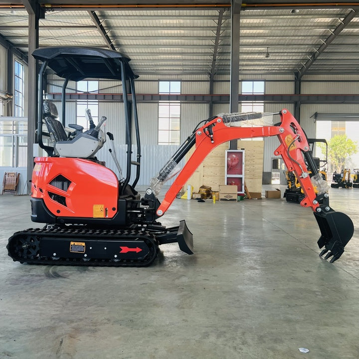 Earth Moving Machinery Track Mini Excavator 2 Ton Hot Sale Micro Escavatore Crawler Excavation Machine