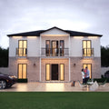 Prefabricated Prefab Cement Villa House Luxury Double-layer 4 5bedroom Prefab Houses Modern Modular Prefab House