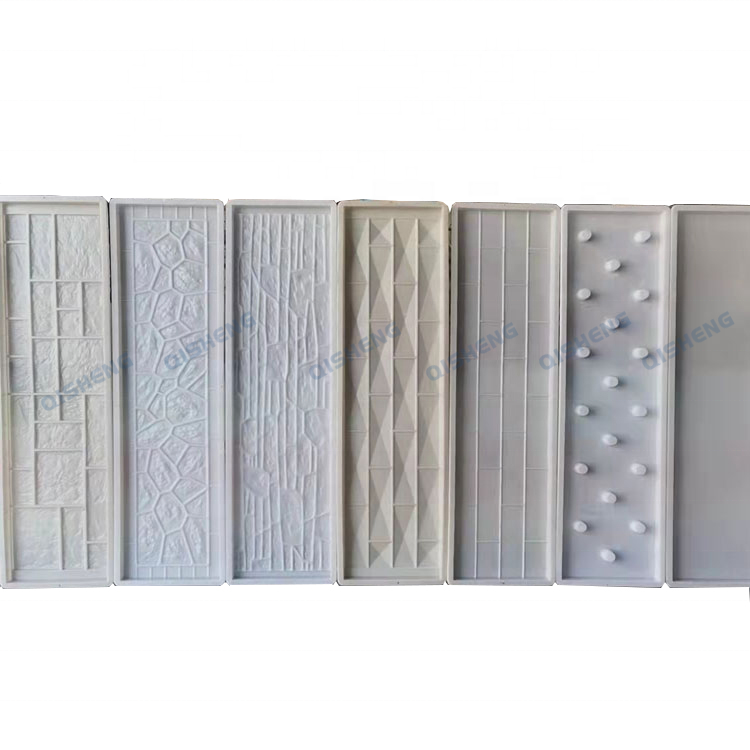 Wholesales Precast fence form Diamond shaped decorative wall mold concrete fencing mold