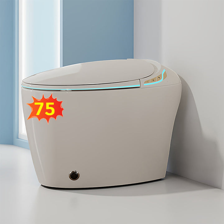 Intelligent Smart Toilet Self Clean Auto Open Sensor Flush Siphonic Floor Mounted WC S-trap Drainage