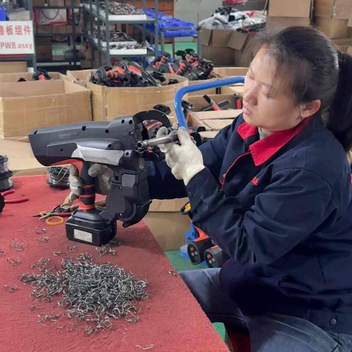 WL460 Professional Grade Battery-Powered Rebar Tying Machine & Cutter Fully Automated 90WH Motor