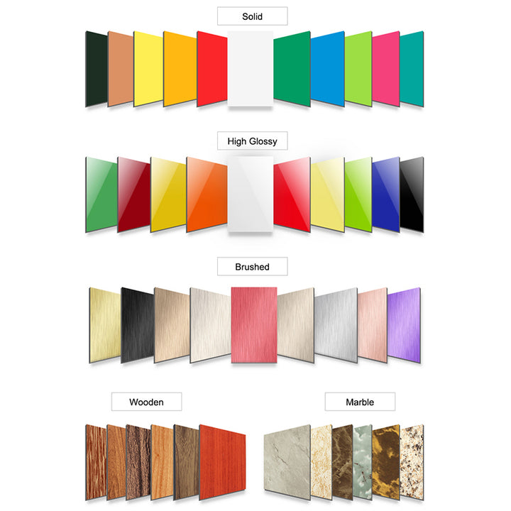 Low Price 3mm 4mm Pvdf Pe Acp Acm Board Alucobond Aluminium Composite Panel for Sale