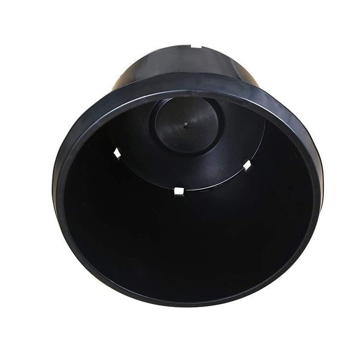 1 2 3 5 7 10 Gallon Square Planting Black Plastic Nursery Pots