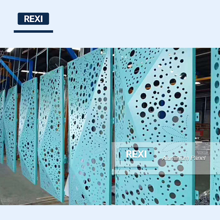 Modern Aluminum Perforated Panel for Exterior Curtain Wall and Ventilated Cladding Waterproof & Fireproof Home Panels
