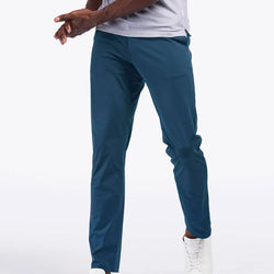 High quality men office pants four way stretch commuter pants chinos men pants