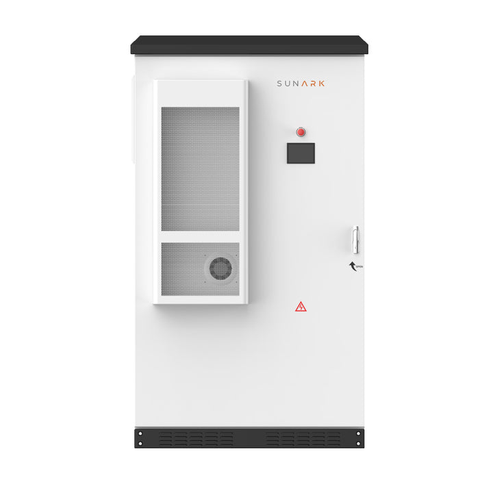 Sunark Energy Storage Battery Bess Container 100Kw 120Kw 215Kw BESS Lifepo4 Lithium Battery Outdoor Cabinet with Solar Panels