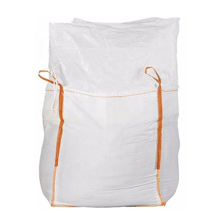 1 Ton Heavy Duty Durable Big Bag for Container Sand Debris Construction Waste Limestone Powder Gravel Copper Ore Packaging