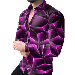 custom silk slim men tee dress shirts casual clothes long sleeve printing shirts for mens fashion shirts