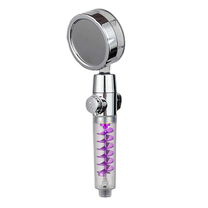 High-Pressure Wall Mount Plastic Single Handle Soft Spray Shower Head Filtered Hand Shower
