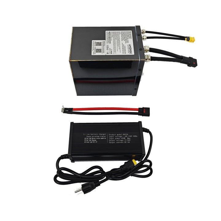 AMORGE 20S5P 72V 25AH 220A Battery Pack for Tuttio Soleil01 Electric Mini Bike