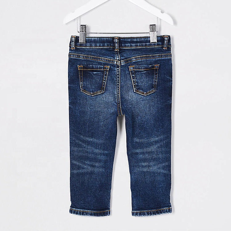 Super cute children's jeans different blue denim toddler mini boys jeans pants for kids