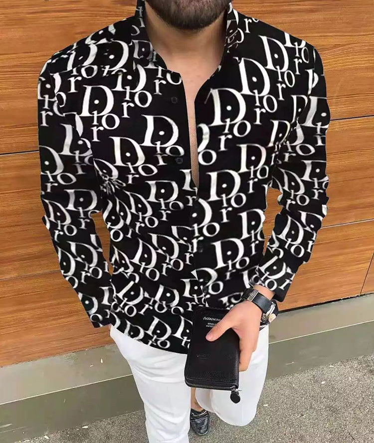 OEM Custom Fashion wholesale full sleeve casual custom shirts for men long sleeve dress shirts men shirt