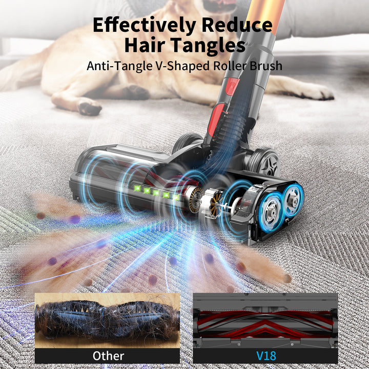 Cordless Handheld Vacuum Cleaner for Home Portable 35000 Powerful Suction Ideal for Whole House Cleaning on Various Floors