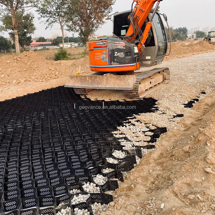 HDPE Geocell Retaining Wall for Slope Retention Landscape Plastic Retaining Wall Slope Protection