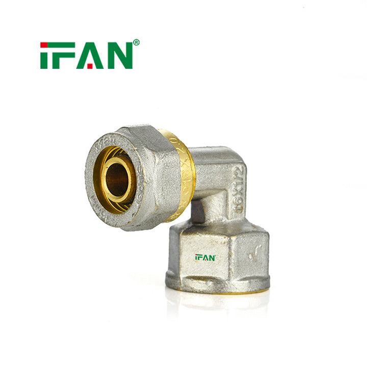 IFAN High Quality Copper PEX Tube Plumbing Pex Brass Compression Pipe Fitting
