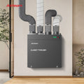 Smart Tuya Control Wall Mounted ERV HRV Energy Recovery Ventilation System