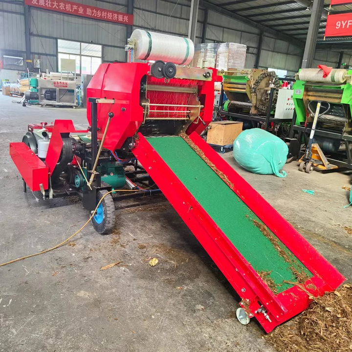 High Capacity Alfalfa hay Baler Small Round hay Balers hay Baler Rolling Machine for Farm