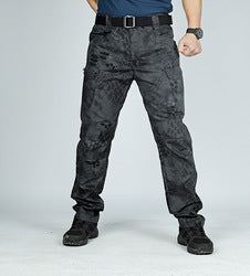 Men's Tactical Pants IX7 Water Resistant Cargo Pants Lightweight Hiking Work Pants