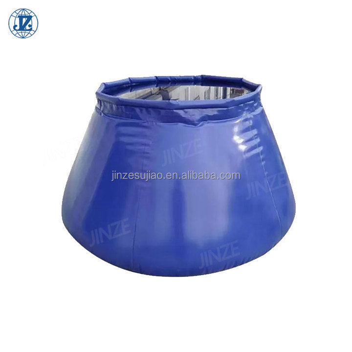 1000L 5000L 8000L 10000L Waterproof Flexible Portable PVC Tarps Tarpaulin Water Storage Bladder Tank for Agriculture Irrigation