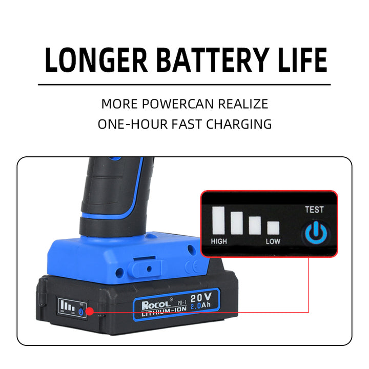High Quality Battery Power Cordless Rivet Nut Gun Portable RL-TM2 Lithium Electric Riveting Stud Tool