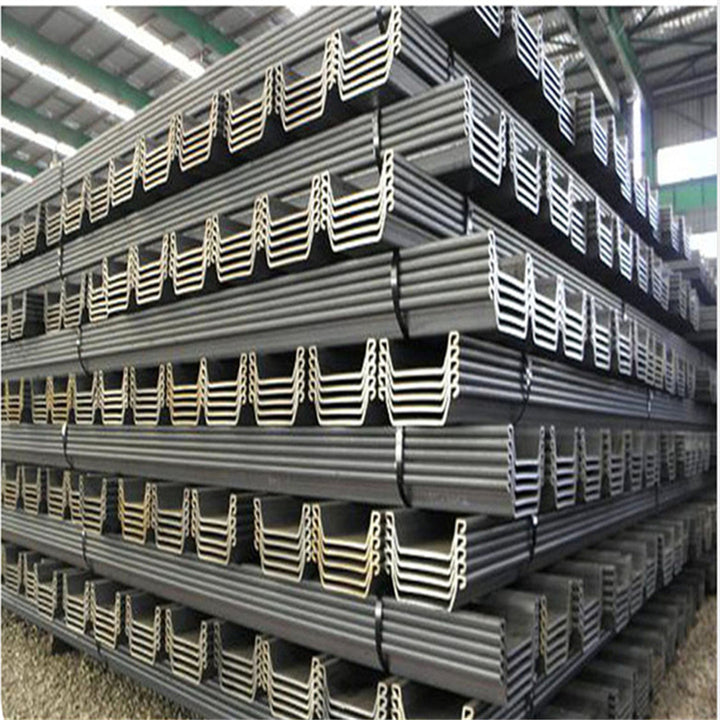 High Quality Durable Retaining Walls Steel Sheet Pile for Concrete Reinforcement Roofing & Floor Applications Carbon Steel Stock