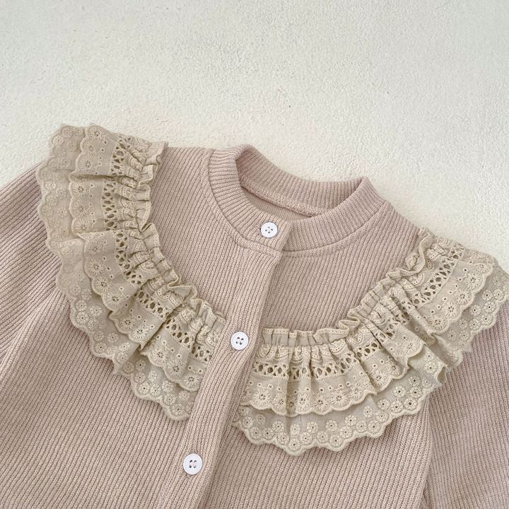 Engepapa Fall Newborn Waffle Long Sleeve Jumpsuit Infant Knit Romper Baby Girl Clothing Set Baby Girl Clothes