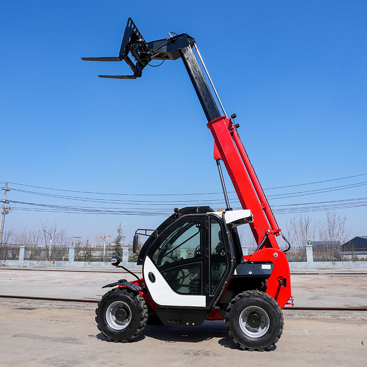 New Industrial-Grade Telescopic Handler Rough Terrain Forklift Diesel Engine 4x4 Wheel Drive for Efficient Construction Retail