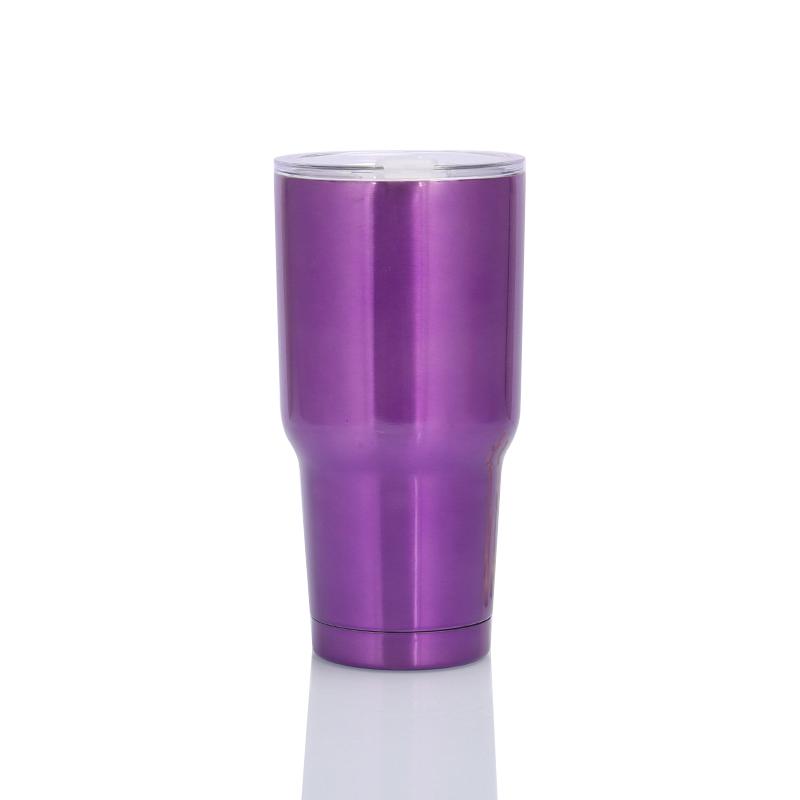 curving stainless steel tumblers double wall insulation coffee mugs curve wine cup with lid
