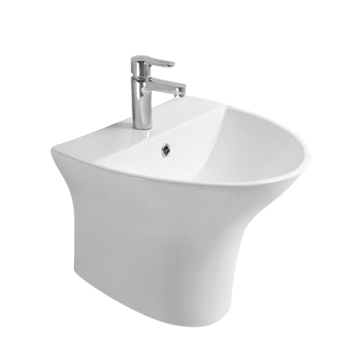 Factory Cheap Wc Toilet Set Ceramic Siphon Flushing Toilets Porcelain Siphonic Two Piece Toilet and Wall Hung Basin