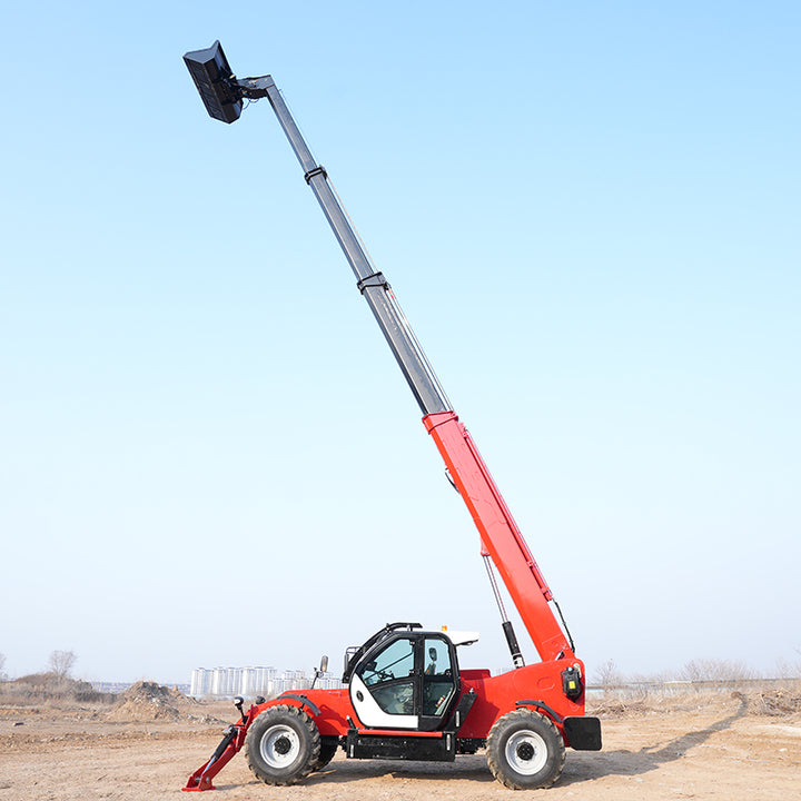 Factory Direct Diesel Telescopic Handler Forklift Telehandler CE EPA Euro 5 4x4 Drive Rough Terrain Forklift for Retail