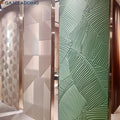 Luxury Custom Decorative Background Interior Wall Panel Embossed 3D Art Wall Panel Fiber Cement Board