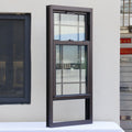 American Style Double Hung Sash Aluminum Window Vertical Up Down Sliding Windows