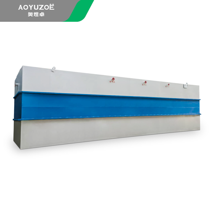 AOYUZOE Mbbr Mbr Domestic Biogas Wastewater Treatment Equipment Bioreactor Underground Compact Sewage Treatment Plant