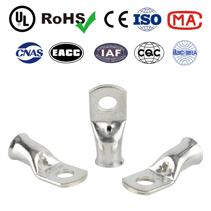 Phoenix Factory Price Copper Cable Lugs Crimp Terminal Tin Plated SC(JGB)-1.5-1000 250V for Automotive & Electrical Use