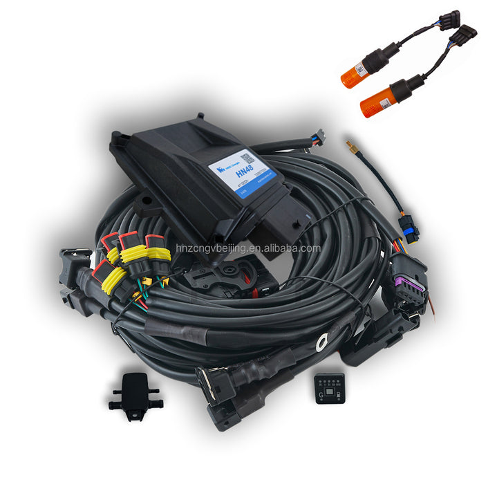 NGV HN48 Conversion Kit for Trucks & Hybrid Vehicles with Gas Leakage Alarm CNG & Petrol System ONE YEAR Warranty