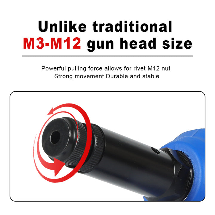 High Quality Battery Power Cordless Rivet Nut Gun Portable RL-TM2 Lithium Electric Riveting Stud Tool