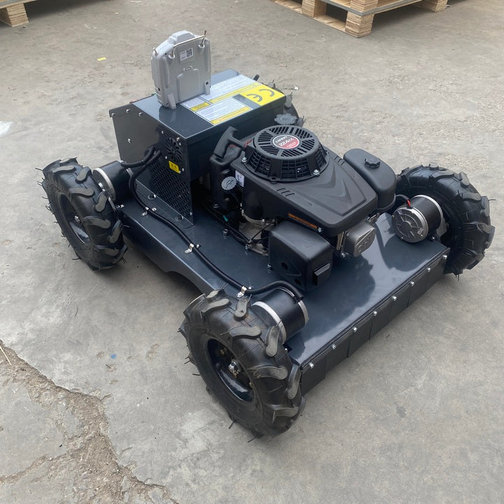 CE EPA Approved Zhongmei 156kg All-Terrain Agriculture Diesel Engine Remote Control Robot Flail Lawn Industrial DIY Cordless