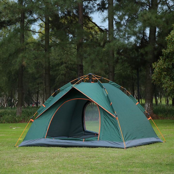 Automatic Outdoor Sport Stretch Tents for Events Double Layer Fast Popup Instant Camp Tent
