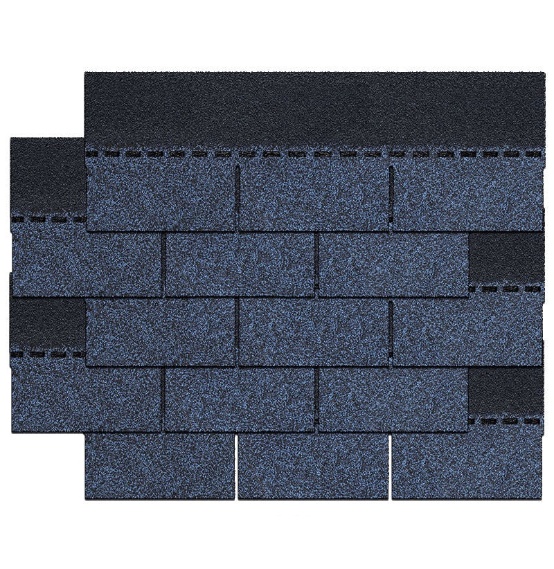 Colorful Fiberglass Asphalt Roofing Shingles