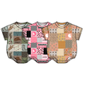 Bubble Romper Wholesale Bamboo Clothes Baby Girls and Boys Short Sleeve Toddler Sleepwear Jumpsuit Bubble Romper