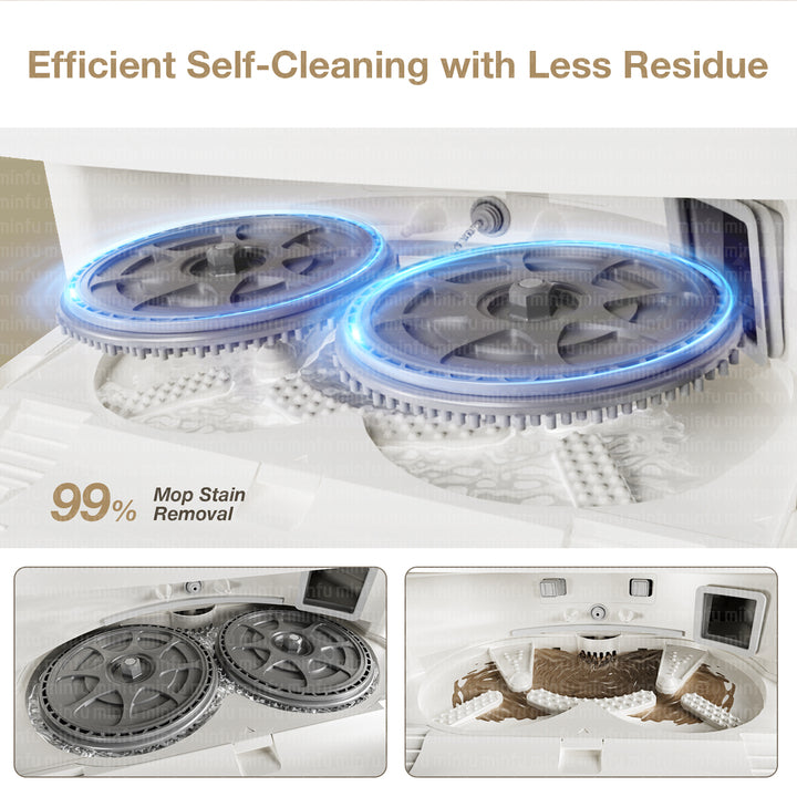Robot Vacuum Cleaner and Mop All in Home Intelligent Self-Emptying Station Automatic Sweeping and Mopping Robot Vacume Household