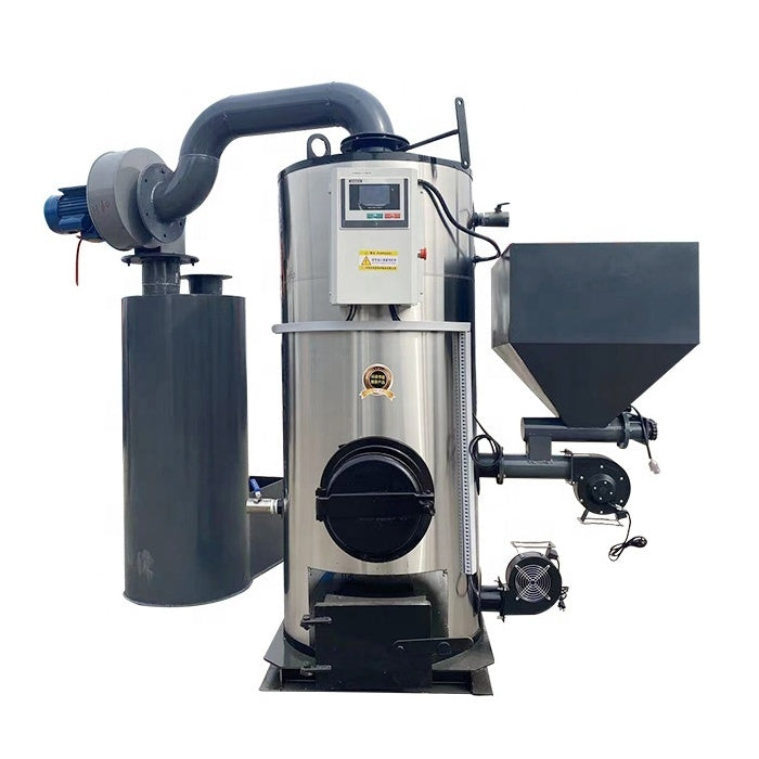 Portable Steam Boiler 0.2T 0.3T 0.5T 0.7T 1T High Efficiency Vertical Biomass Fuel Wood Pellet Steam Boiler
