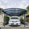 Wind Resistant Metal Polycarbonate Aluminum Car Shelter Carport Parking Canopy Garage Car Tent