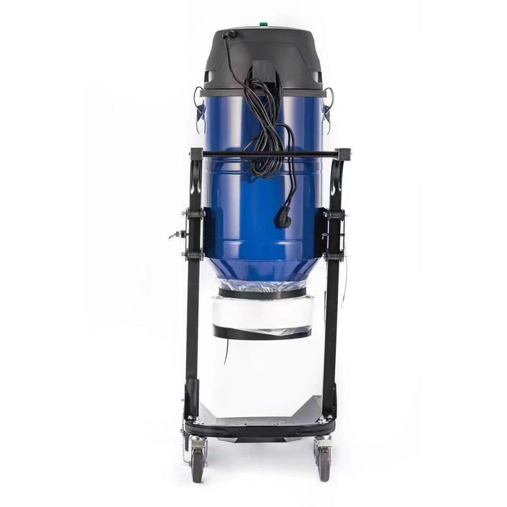 Merrock Electric Single-Phase 3600W 220V Manual Industrial Vacuum Cleaner Back-blowing Dust Cleaning for Floor Grinding Machines