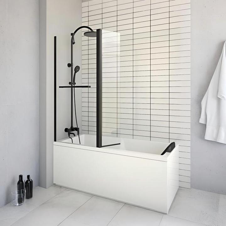 High Grade Aluminum Alloy Shower Enclosure and Shower Partition Walk-In Shower Tub Combo