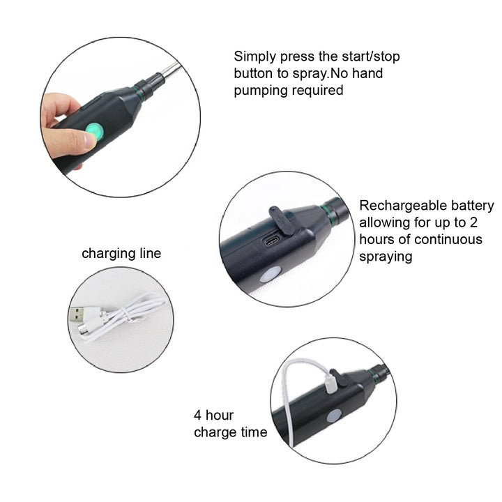 4L Electric Battery Home Garden Sprayer with Battery Powered Pump